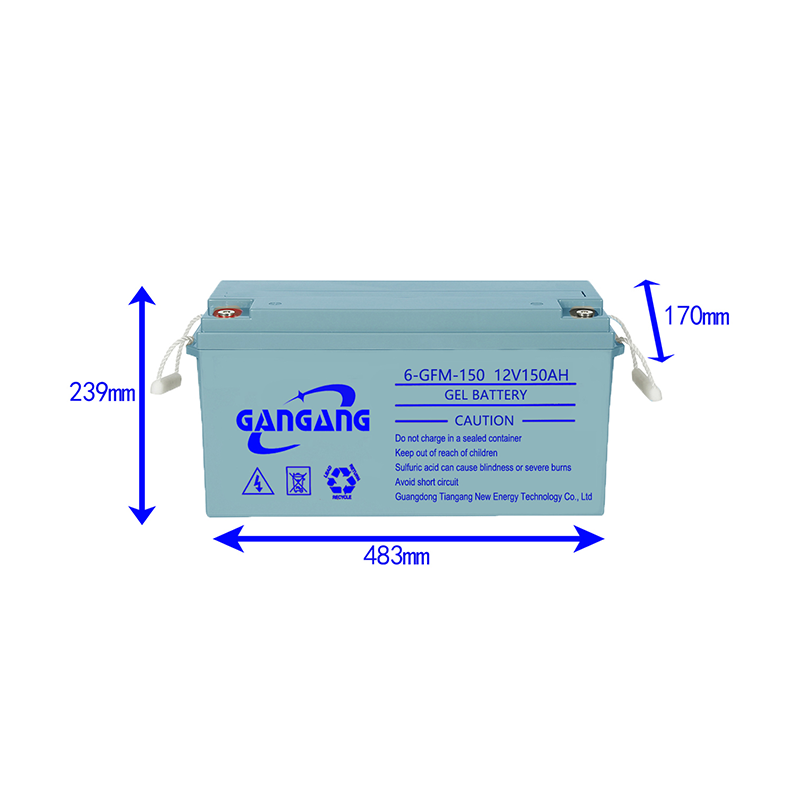 BATERIA DE GEL 12V 150AH AGM USADA PARA SISTEMA SOLAR